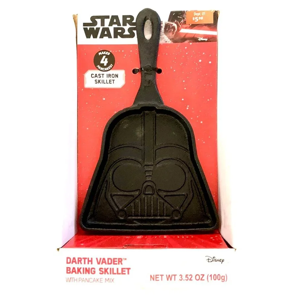 Star Wars Darth Vader Baking Cast Iron Skillet Disney Collectible Pancake